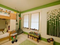 Green and White Boys' Room 