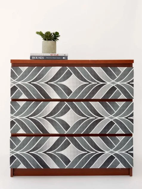 Use Wallpaper to Amp Up a Tired Dresser | HGTV