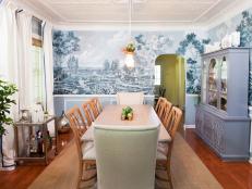 Dining Room With Tin Ceiling