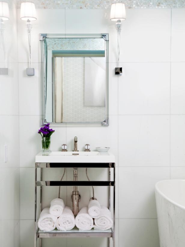 Small Bathroom Vanities - Modern Small Bathroom Vanity With Sink