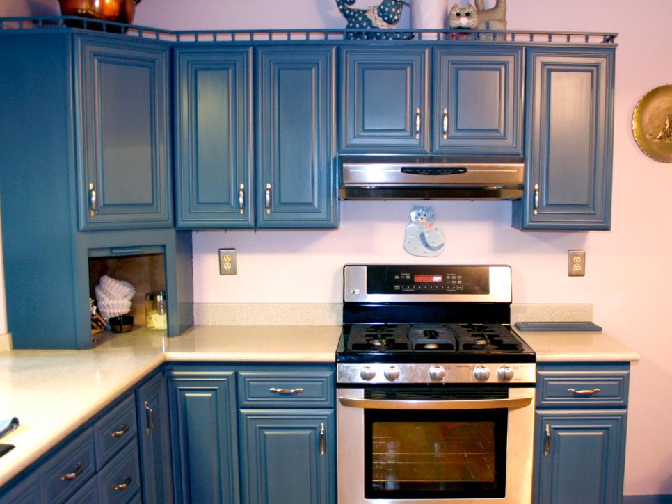 spray painting kitchen cabinets: pictures & ideas from hgtv