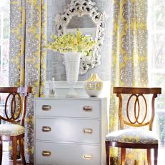 Photos Hgtv Gray And Yellow Living Room Curtains