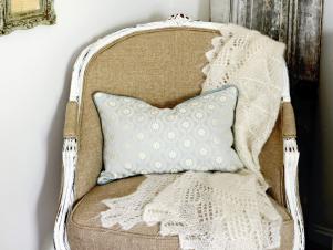 Vintage Bedroom Armchair