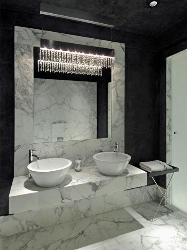 Black And White Bathroom Designs Hgtv