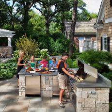 Outdoor Family-Friendly Patio for Entertaining