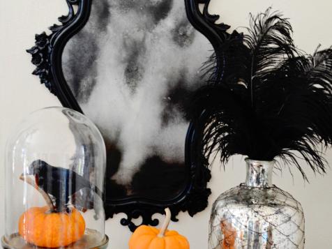 How to Make a Ghostly Antiqued Mirror