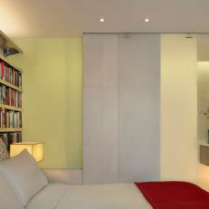 Bedroom With Translucent Walls