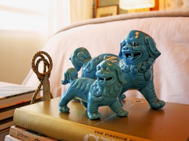 ceramic foo dogs figurines