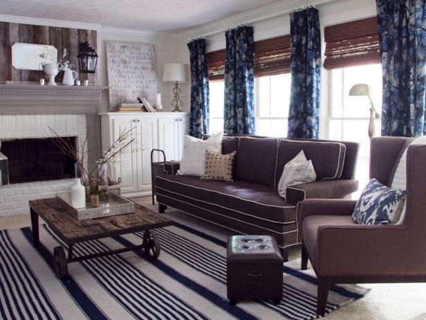 Casual Rustic Family Room Hgtv