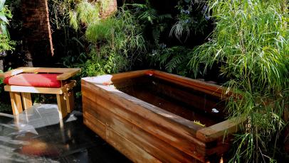 garden bathtub ideas