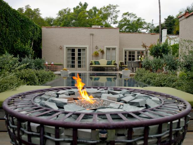 Spanish Style Home With Backyard Pool And Fire Pit Hgtv