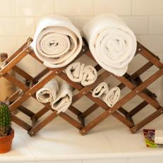 Photos Hgtv Wine Rack Towel Holder