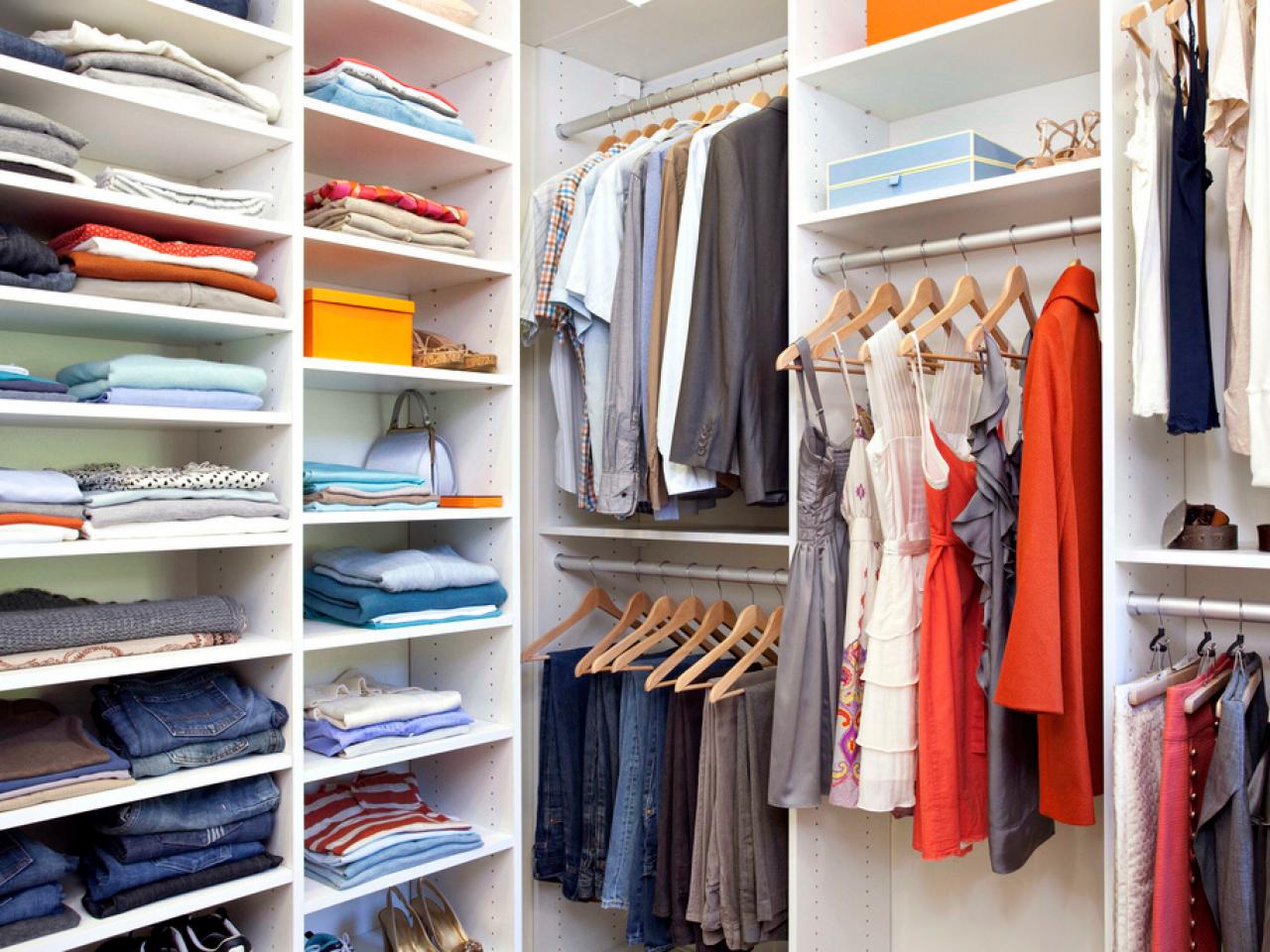 4 Tips For Organizing Your Closet - Haute Off The Rack  Organizing walk in  closet, Closet designs, Master closet organization