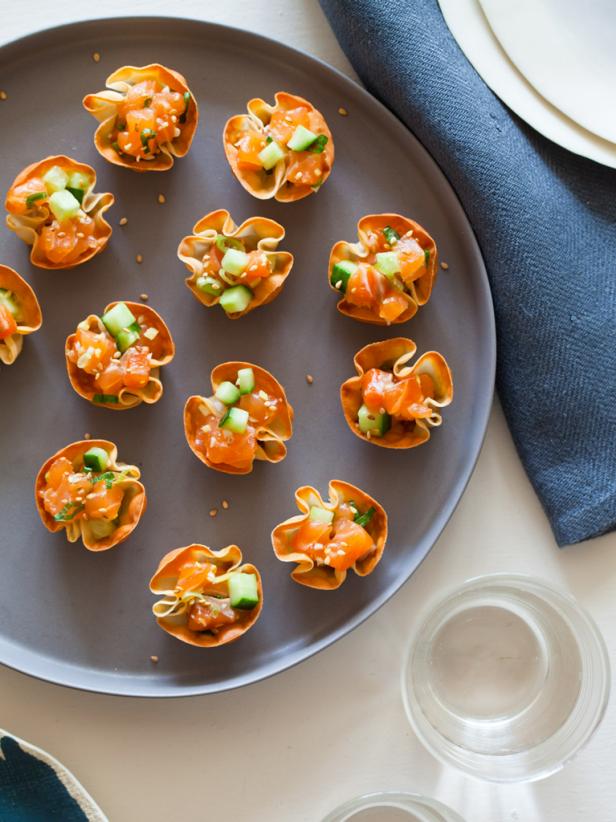 Salmon Tartare Amuse-bouche