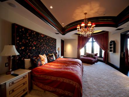 A Massive Bed for a Master Bedroom