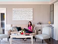 Neutral Living Space With Homeowner Sue De Chiara
