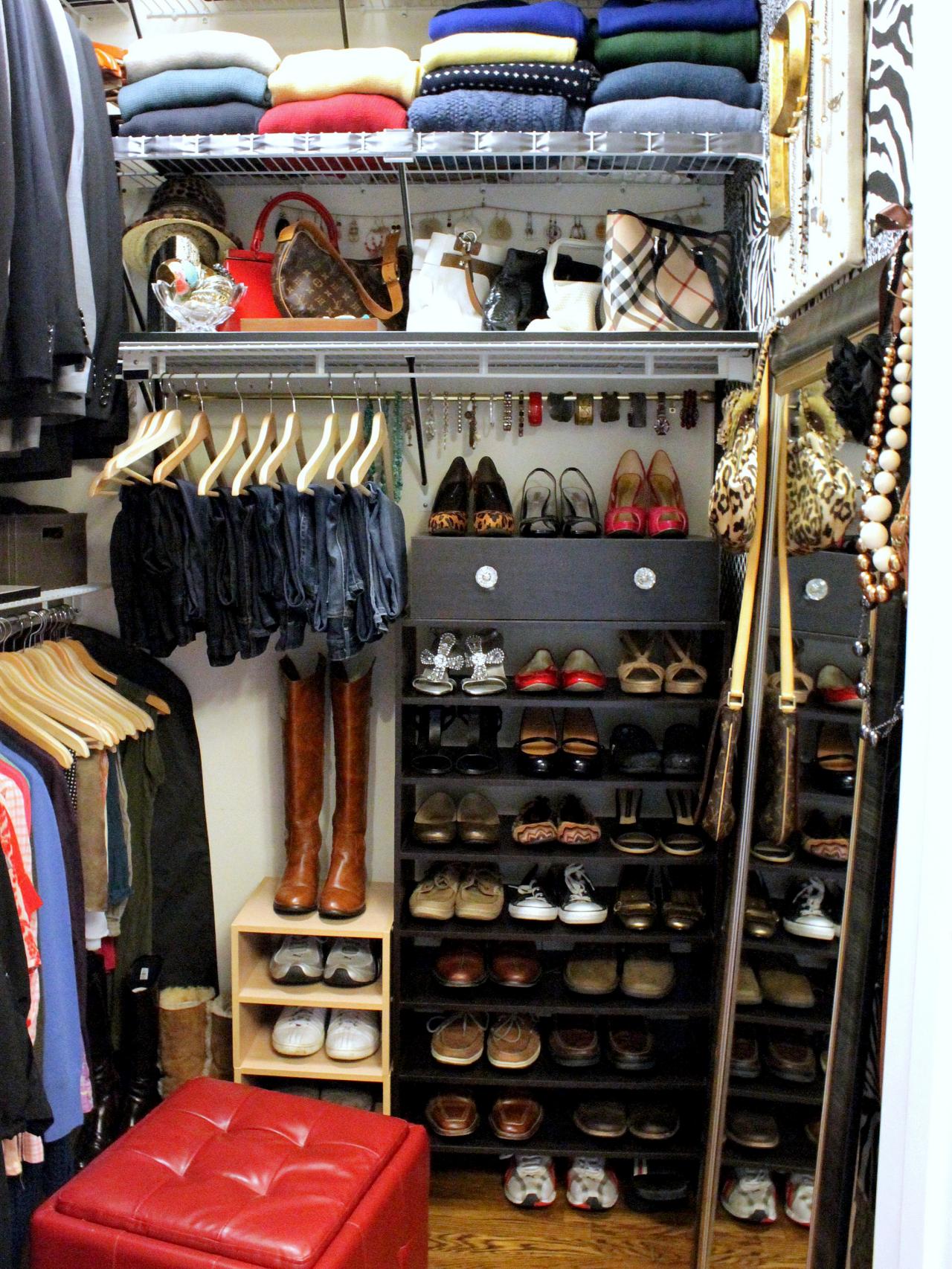 How To Store Shoes In Small Closet