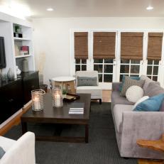 Contemporary Living Room from HGTV Design Star Season 7