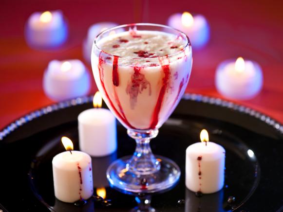 Bloody Vampire Halloween Cocktail