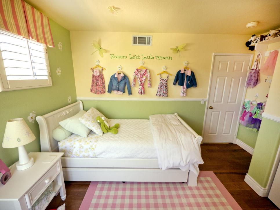 Small Room Decorations for Girl A Multifunctional Little Girl s Room in a Small Space HGTV