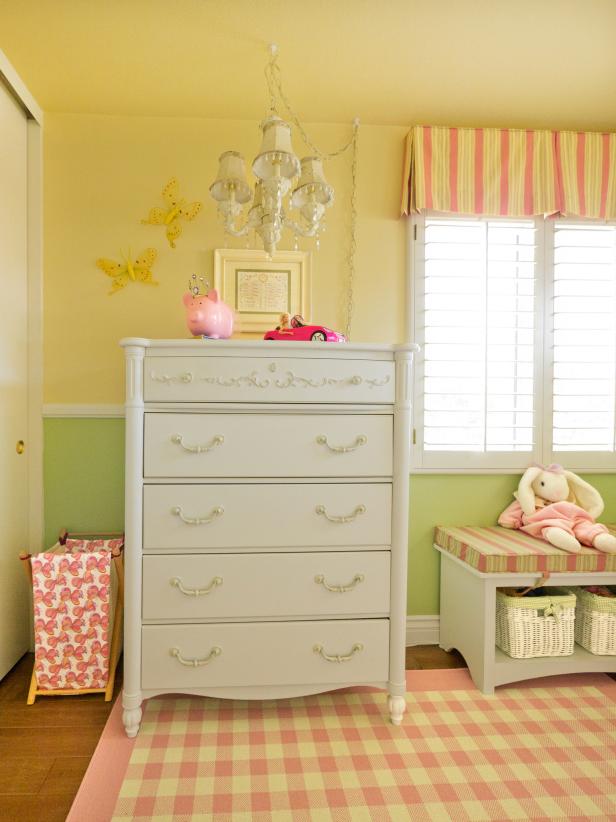 A Multifunctional Little Girl S Room In A Small Space Hgtv