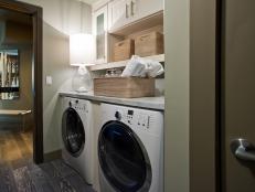 A Laundry Room with Extra Storage