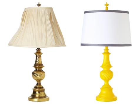 Yard Sale Find Repurposed: Lamp
