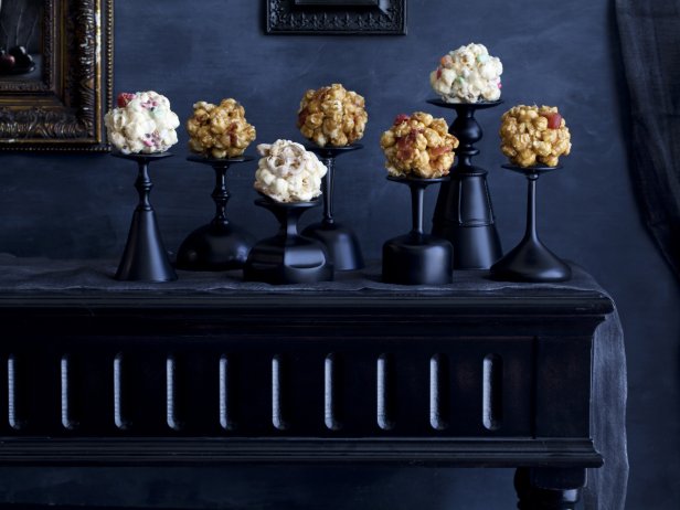 Popcorn Balls on Display