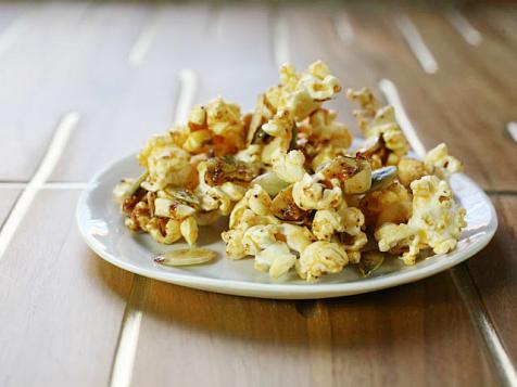 Sweet and Spicy Popcorn Snack Mix