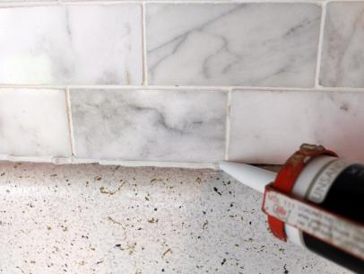 How to Cover an Old Tile Backsplash With Beadboard