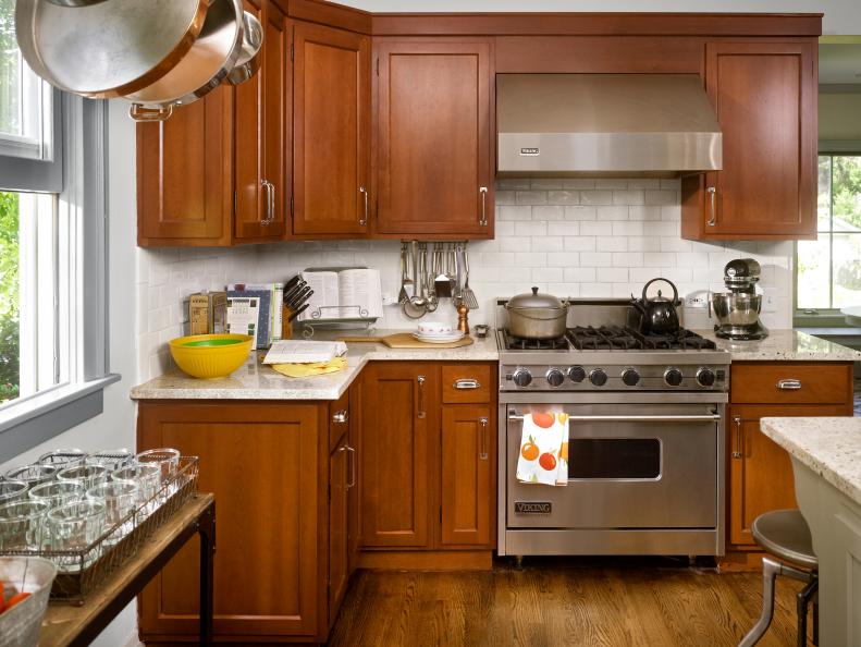 Craftsman-Style Kitchen Cabinets