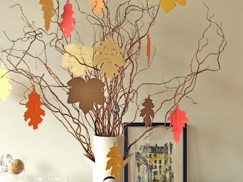 New Thanksgiving Tradition: Create a Thankful Tree