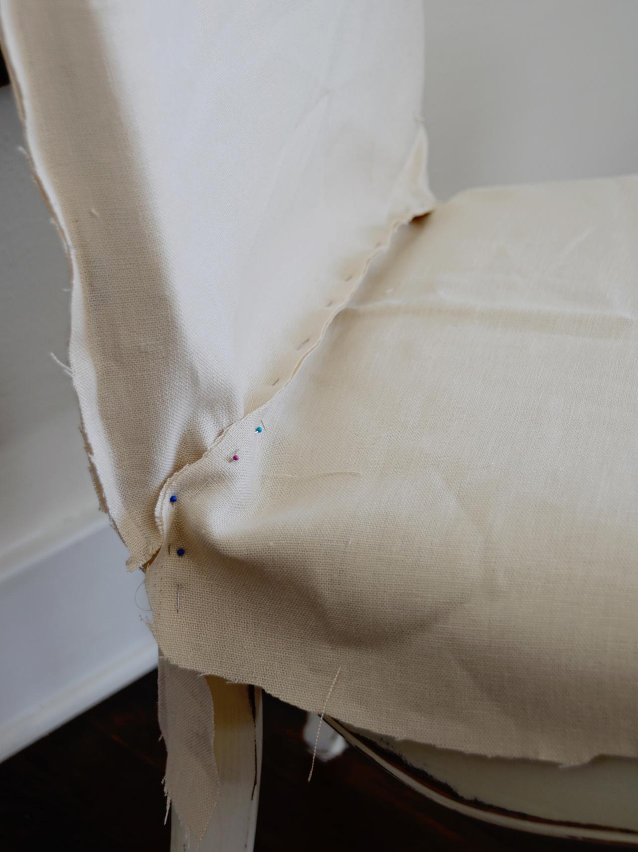 How To Make A Custom Dining Chair Slipcover Hgtv