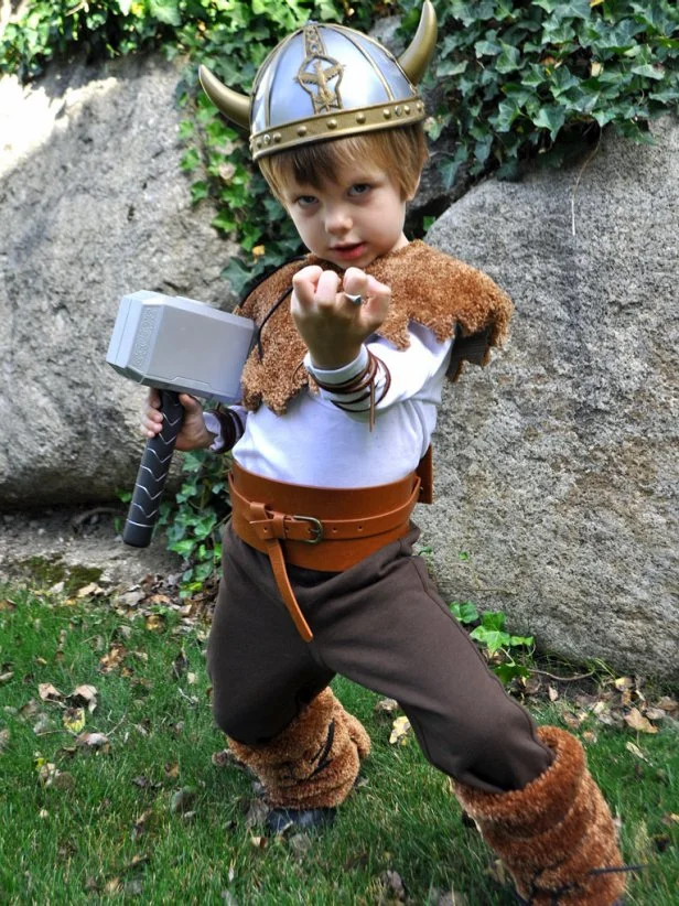 DIY Viking Halloween Costume for under $25 | HGTV