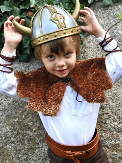 DIY Viking Halloween Costume for under 25 HGTV