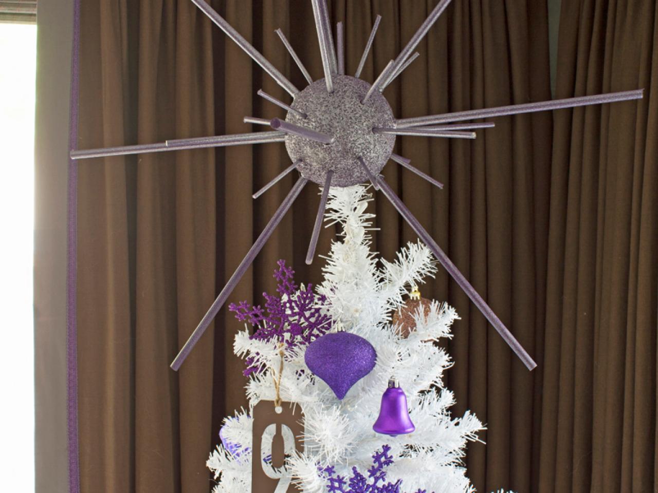 SIMPLE SPARKLY STAR TREE TOPPER Mad in Crafts