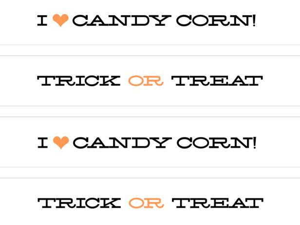 Wrap treat bags with cute Halloween-themed labels for an extra-special touch.