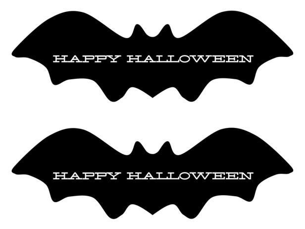 Halloween Themed Halloween Name Tag Template