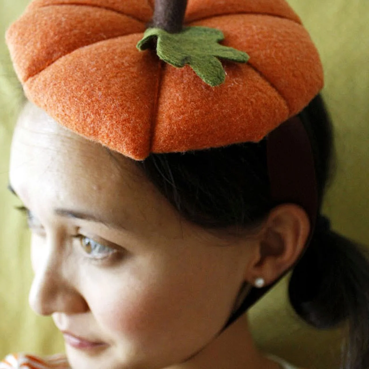 Pumpkin hat discount
