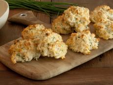 Biscuits with Parmesan, Cheddar, and Chives