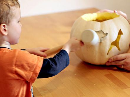 Easily Carve Pumpkins With Cookie Cutters