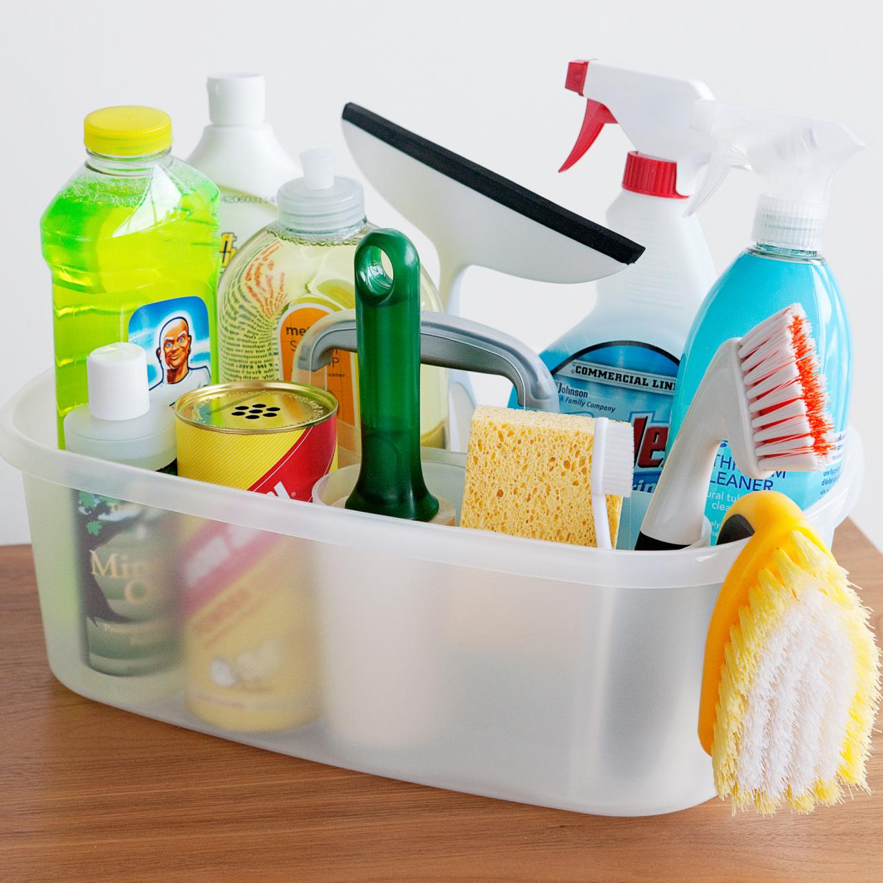 Create a Handy Cleaning Caddy - The Everyday Home