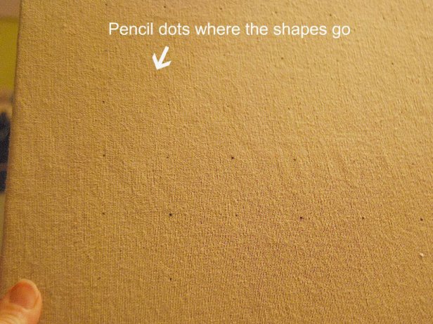DIY Art Grid With Pencil Markings