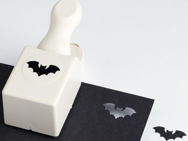 Bat-Shaped Craft Punch for DIY Halloween Art