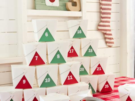 Make Your Own Takeout Box Advent Calendar