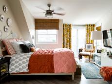 Fall Decorated Bedroom