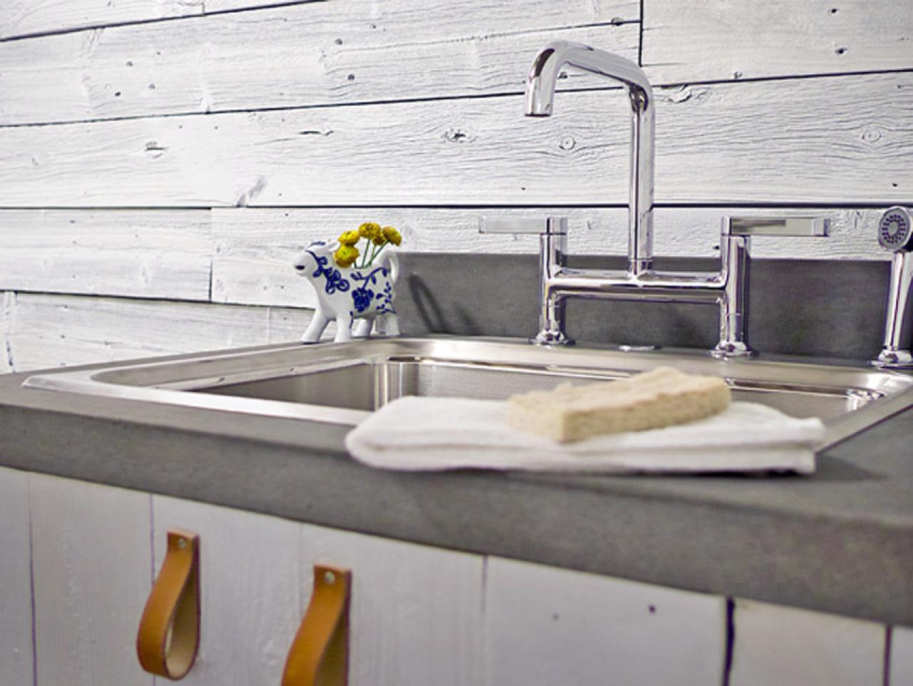 Sleek Sink In Country Laundry Room Hgtv