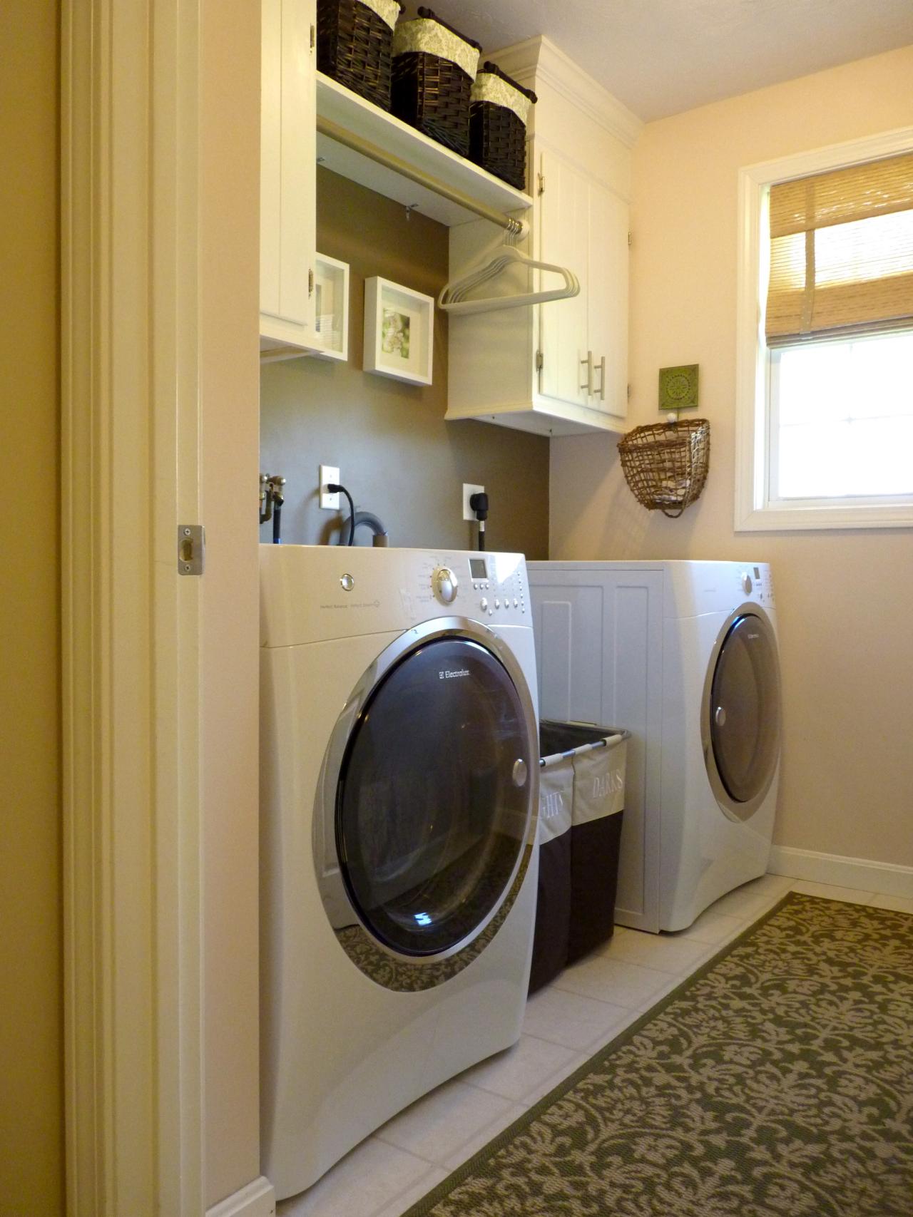 10 Clever Storage Ideas for Your Tiny Laundry Room | HGTV's Decorating ...
