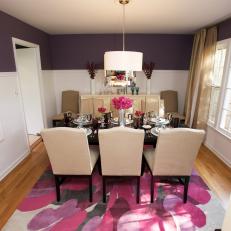 Purple Dining Room Photos Hgtv Purple Dining Room