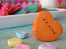 Conversation Heart Valentine's Day Cookies